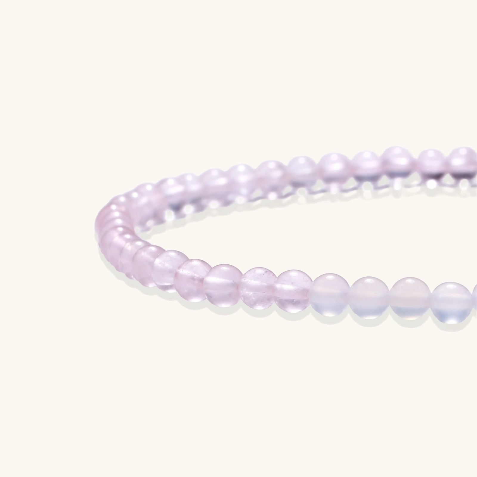 The Blush Bracelet — Rose Quartz, Agate & Gold Vermeil Wrap <span class="by">by Monarch & Marigold Co.</span>