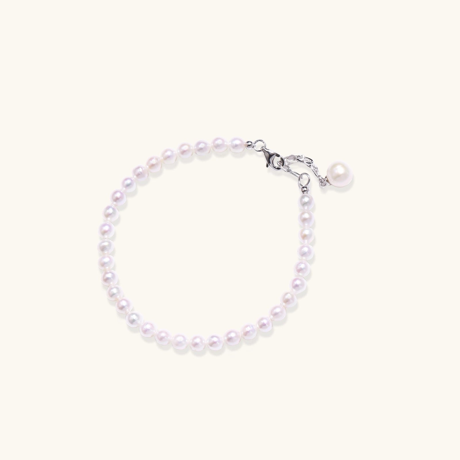 The Heirloom Bracelet — Freshwater Pearl & Sterling Silver <span class="by">by Monarch & Marigold Co.</span>